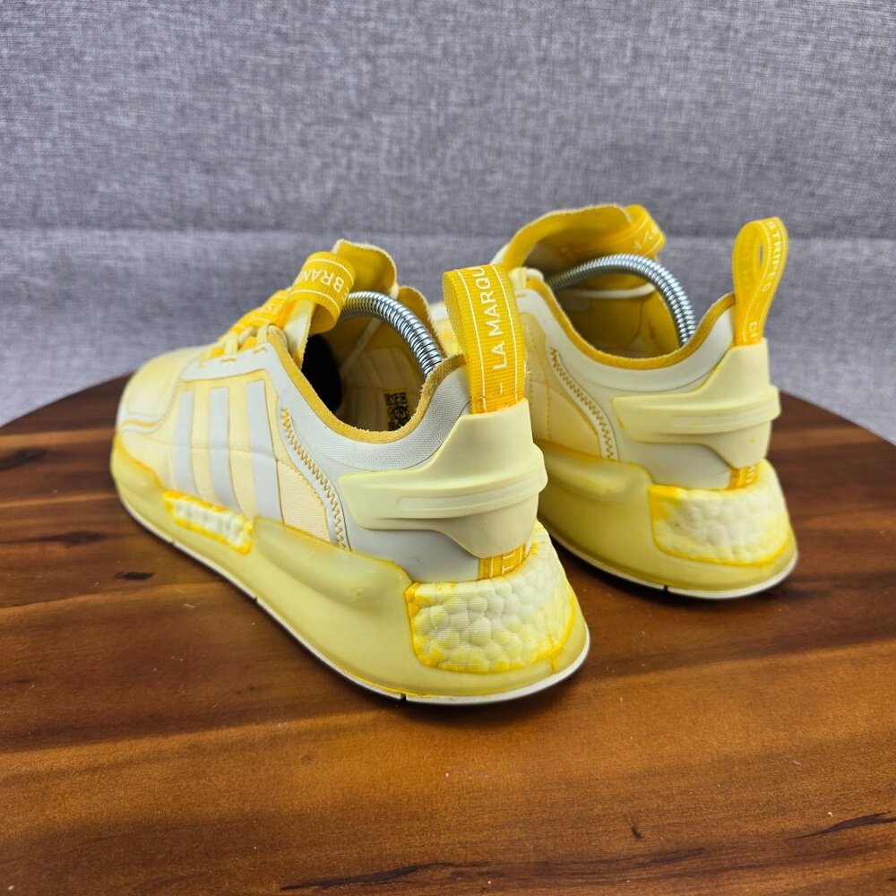 Adidas Nite Jogger‎ Yellow Sneakers Shoes Womens Size 10.5 - Picture 9 of 15